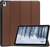 iMoshion Tablet Hoes Geschikt voor Nokia T21 - iMoshion Trifold Bookcase - Bruin