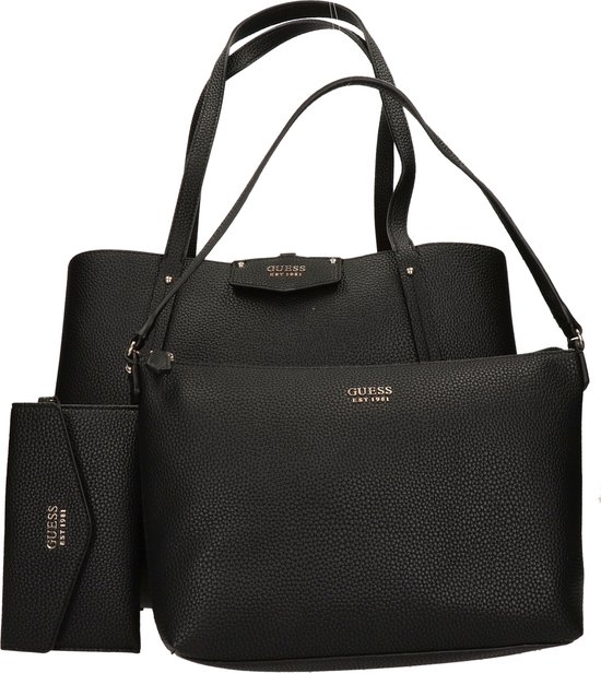 Guess – Brenton Sml Girlfriend Satchel – Accessories – Black