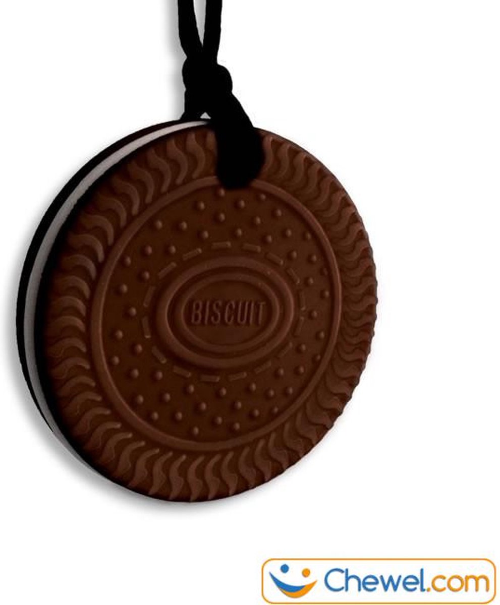 Bijtketting Kauwketting | Koekjes! | Roze | Chewel ® — afbeelding 6
