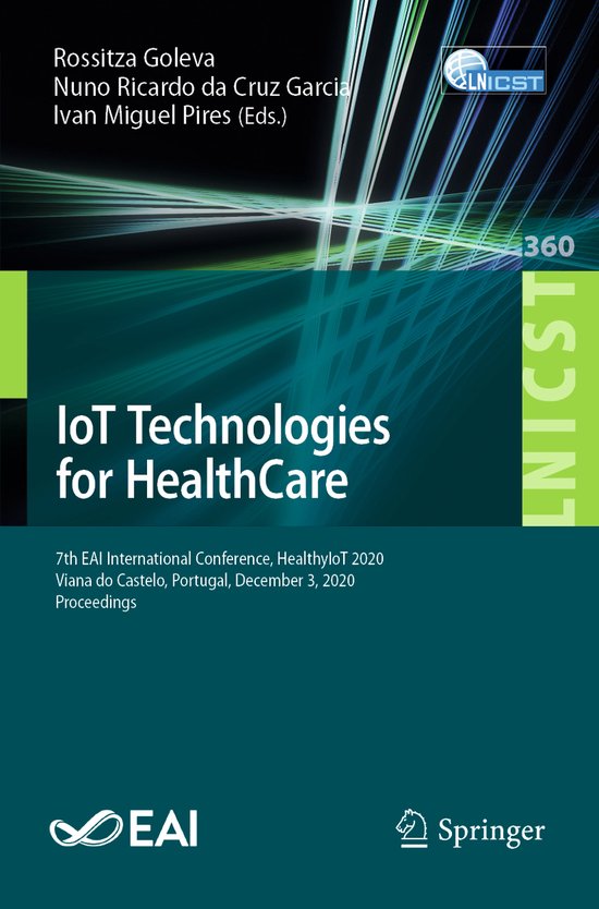 IoT Technologies for HealthCare - cover