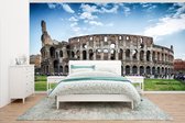 Behang - Fotobehang Het Colosseum in Rome van buitenaf - Breedte 430 cm x hoogte 240 cm