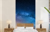 Behang - Fotobehang Sterrenstelsel - Heelal - Zon - Jongens - Meisjes - Kinderen - Breedte 120 cm x hoogte 240 cm