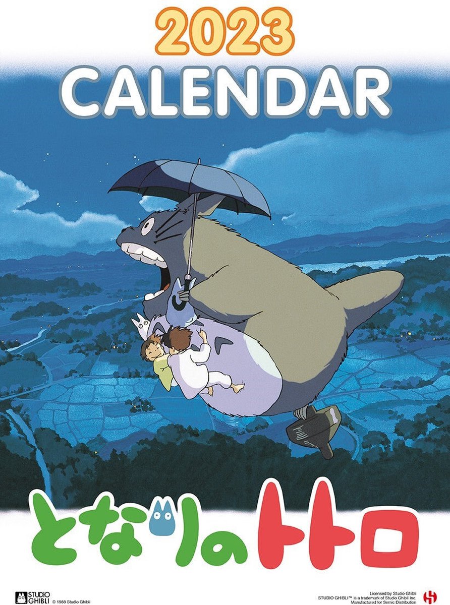 Ghibli - My Neighbor Totoro - Totoro 2023 Speciale Kalender