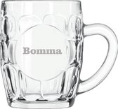 Chope à bière gravée - 55cl - Bomma