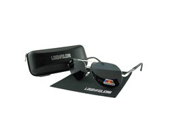 LOUD AND CLEAR® - Zonnebril - Piloten Zonnebril - Pilotenbril - Piloot - Heren - Zilver - Gepolariseerd - Polariserend