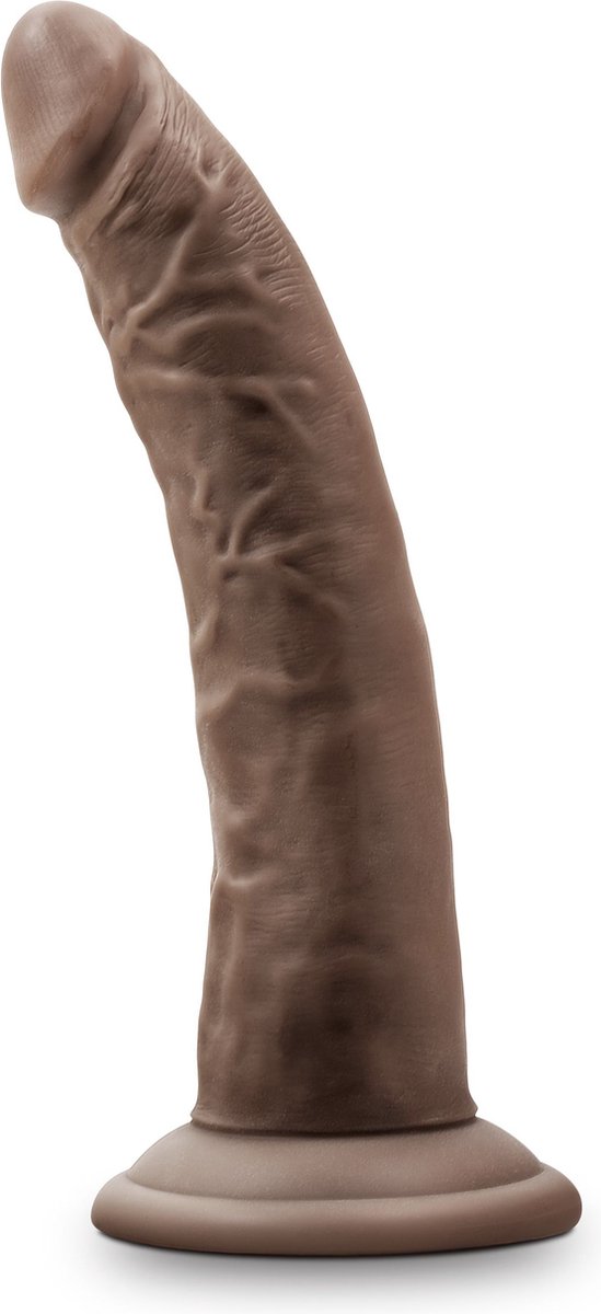 Dr. Skin - Realistische Dildo Met Zuignap 19 cm - Chocolate