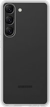Hoesje Geschikt voor Samsung S23 Hoesje Siliconen Cover Case - Hoes Geschikt voor Samsung Galaxy S23 Hoes Back Case - Transparant