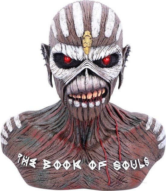 Nemesis Now - Iron Maiden - The Book of Souls - Buste Opbergbox - 26cm