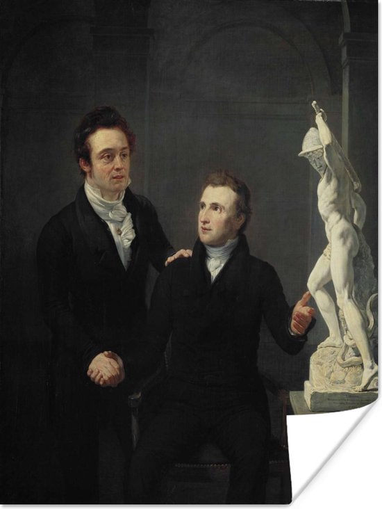 Poster Louis Royer - Schilderij van Jan Willem Pieneman - 30x40 cm