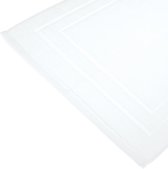 Atmosphera Badkamerkleed/badmat voor vloer - 50 x 70 cm - ivoor wit