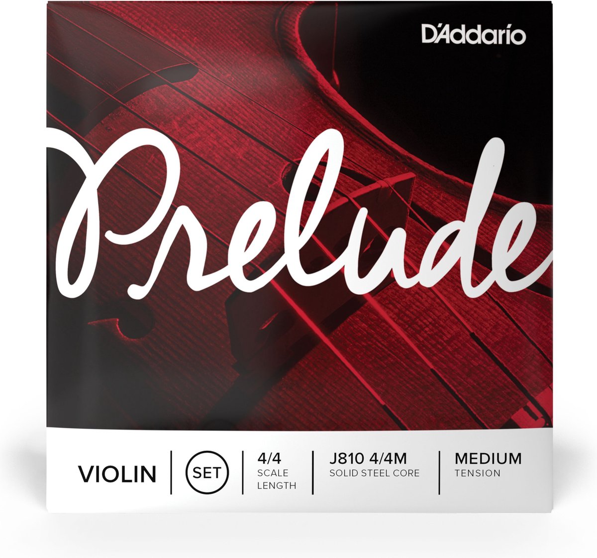 D'Addario Orchestral Violin snaren Prelude J810-4/4 Medium Tension - Snarenset voor viool