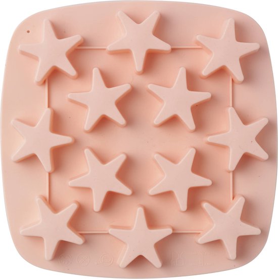 SCRAPCOOKING 3115 Multi 9 Madeleins baking mold silicone pink 32 x 17.5 x 1.8 cm