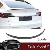 Tesla Model Y Spoiler Matt Carbon Performance Becquet arrière Accessoires de vêtements pour bébé extérieurs de voiture Nederland België