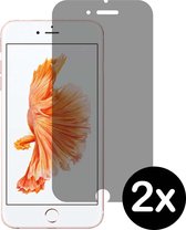 Smartphonica Privacy screenprotector voor iPhone 6/6s Plus tempered glass - 2 stuks geschikt voor Apple iPhone 6/6s Plus