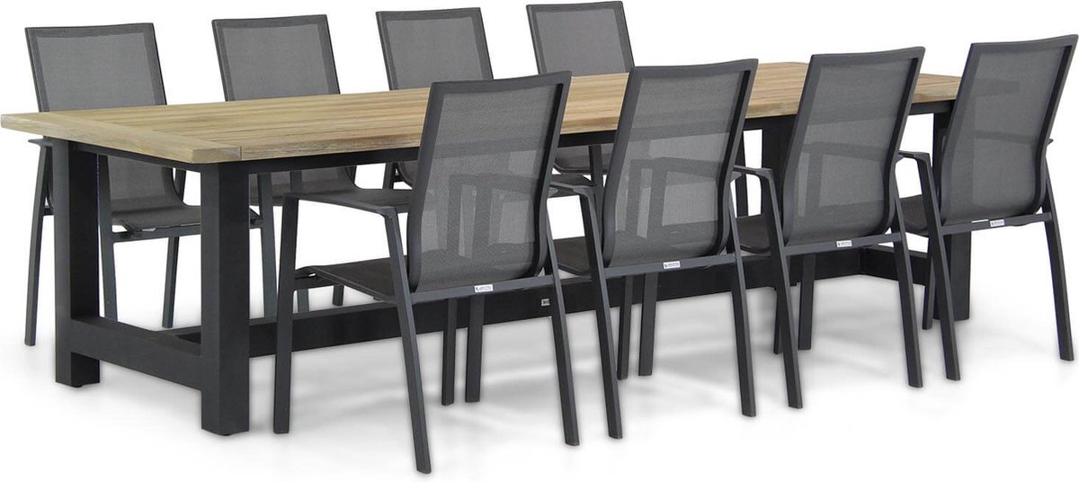 Lifestyle Ultimate/San Francisco 300 cm dining tuinset 9-delig