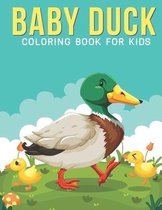 Baby Duck Coloring Book For Kids