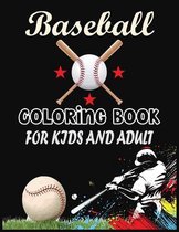 Baseball COLORING BOOK FOR KIDS