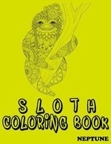 sloth coloring book