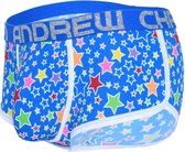 Andrew Christian Pop Stars Boxer w/ Almost Naked Blauw - MAAT M - Heren Ondergoed - Boxershort voor Man - Mannen Boxershort