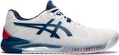 ASICS - Heren schoenen - Gel-Resolution 8 - white/mako blue - maat 42