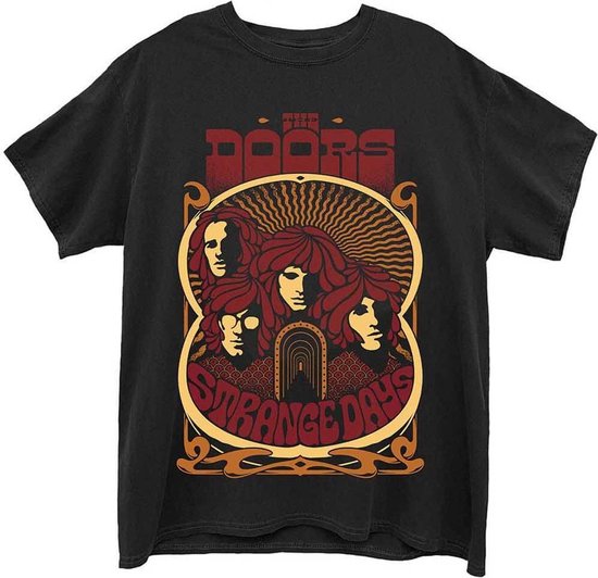 The Doors - Strange Days Vintage Poster Heren T-shirt - XL - Zwart
