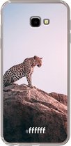 6F hoesje - geschikt voor Samsung Galaxy J4 Plus -  Transparant TPU Case - Leopard #ffffff