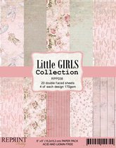 RPP038 Paperpack size 6x6 170gsm Little Girls Collection