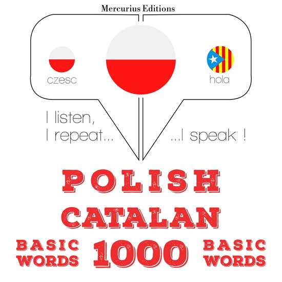 Polski - Kataloński: 1000 podstawowych słów - cover