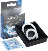 Penisring Cockring Siliconen Vibrators voor Mannen Penis sleeve - Wit - Potenzduo®