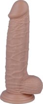 Mr. Intense - dildo - dildo vibrator - dildo vrouwen - dildo mannen - dildo anaal - dildo xxl  - huidskleur - flexibel - 20cm Ø 4,6cm