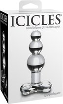Icicles number 47 hen blown glass massager