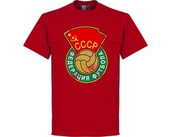 CCCP Logo T-Shirt - Rood - XXL