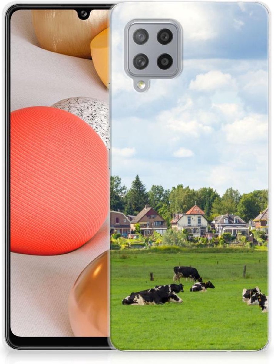Samsung Galaxy A42 TPU Hoesje Koeien