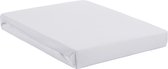 Beddinghouse - Jersey - Lycra - Topper - Hoeslaken - Lits-jumeaux - 180/200x200/220 cm - White