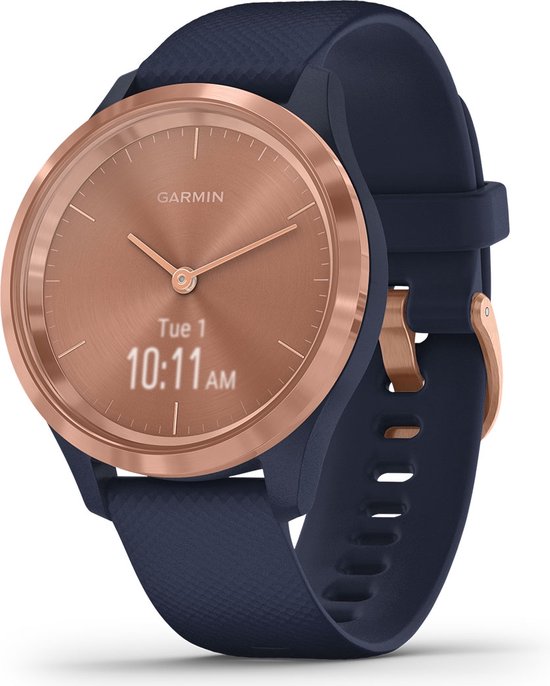 Garmin Vivomove 3S Hybrid Smartwatch - Echte wijzers - Verborgen  touchscreen - | bol.com