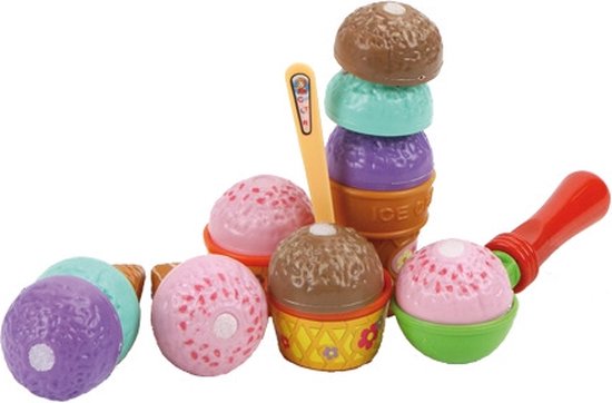 Basic Voedsel IJsset - Speelgoedeten & -drinken - Multicolor