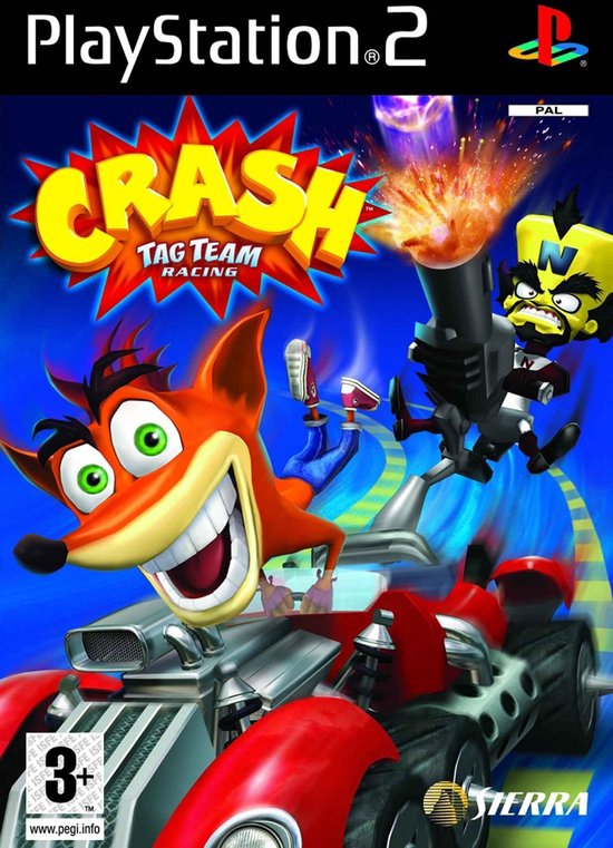 gevechten Eentonig Doodskaak Crash, Tag Team Racing (Platinum) PS2 | Games | bol.com