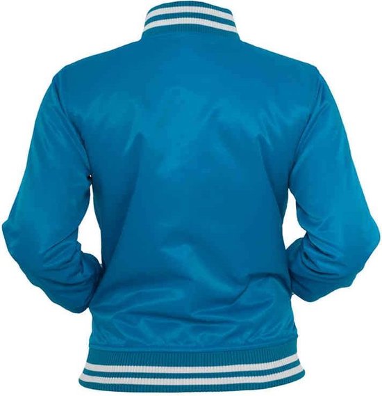 Urban Classics College jacket XS Shiny Blauw bol