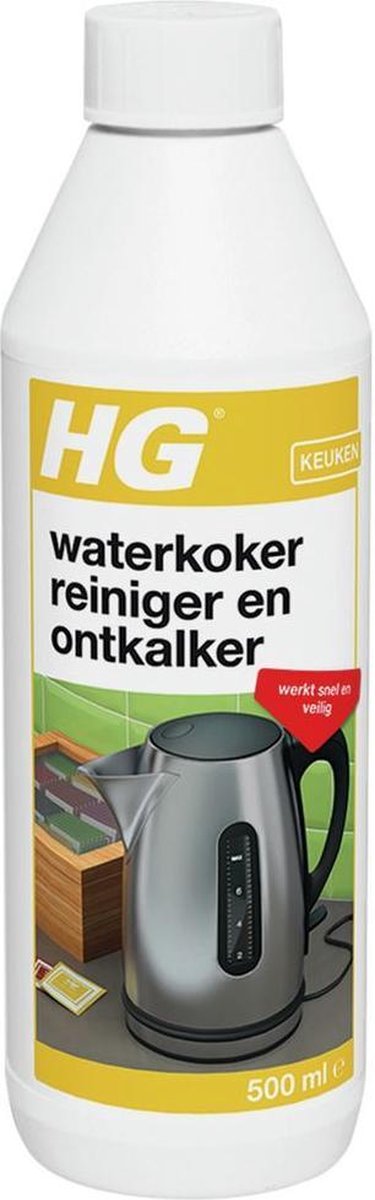 Nettoyant et détartrant HG pour bouilloires - 500 ml. | bol.com
