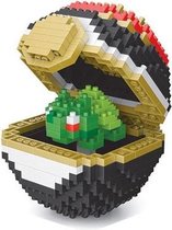 Nanoblocks pokeball met Bulbasaur