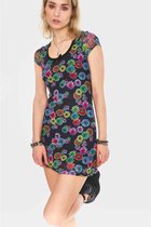 Jawbreaker Bodycon jurk -M- Poison Ivy Multicolours