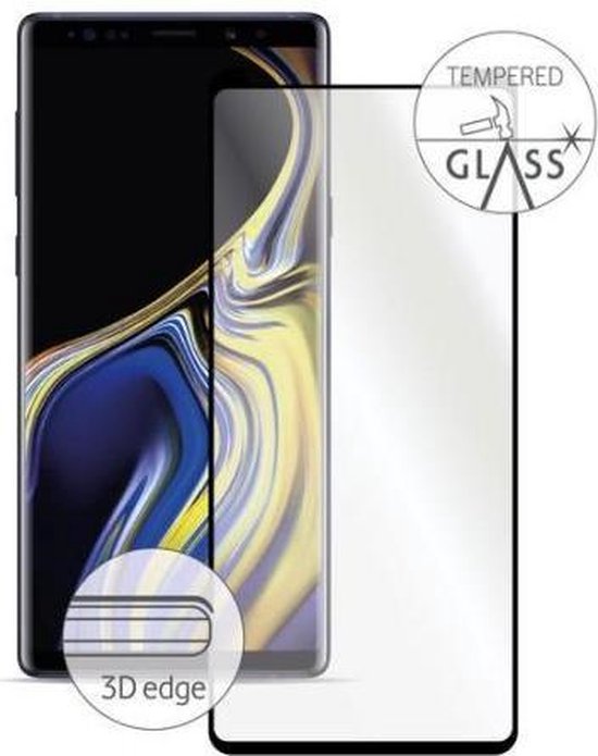 Samsung Note 9 Screenprotector - Case Fit - Topkwaliteit 3D Gehard glas Samsung  Note9... | bol