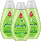 Johnson's Baby Shampooing Camomille 3 x 300 ml - Pack économique