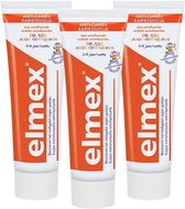 Elmex Baby - Tandpasta Peuter 0/5 jaar 3 x 75ml Voordeelverpakking