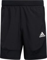 adidas Aero 3 Stripes Short Heren - zwart - maat S