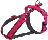 Trixie Hondentuig Premium Trekking Fuchsia / Grijs