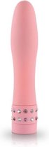 Glamy Shine - Bulletvibrator met Steentjes - 10.5 x 2.2cm - Roze