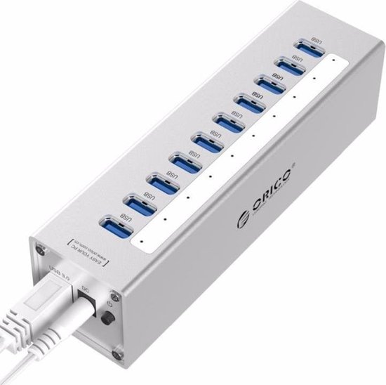 ORICO A3H10 aluminium hoge snelheid 10 poorten USB 3.0 HUB met ...