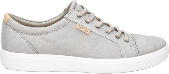 ECCO Soft 7  Heren Sneaker - Grijs - Maat 40