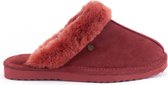 Warmbat Pantoffels Lismore Women Suede Rood Maat:38